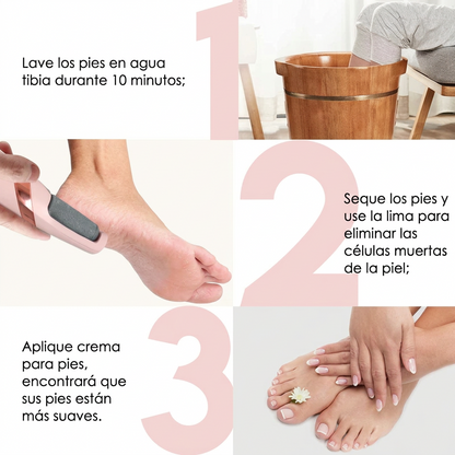 Lima Eléctrica Recargable para Callos y Piel Seca